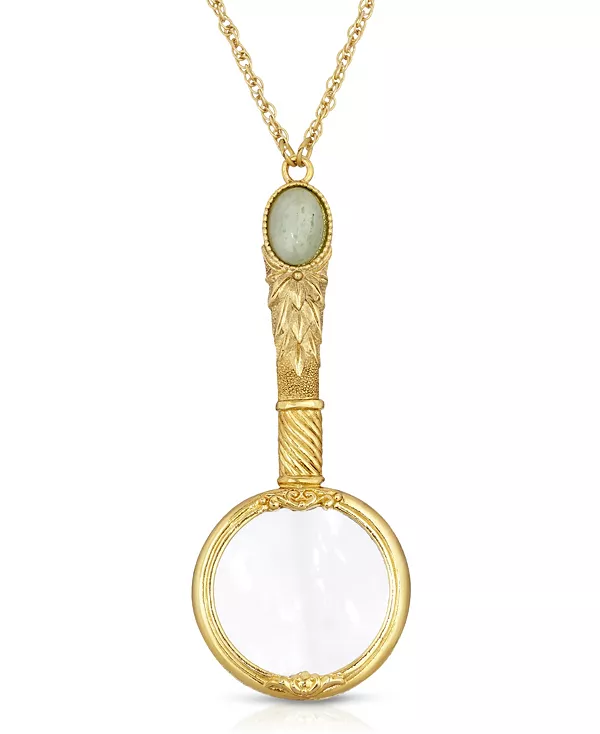 Подвеска-Лупа из полудрагоценного авантюрина золотистого оттенка, 30 дюймов 2028, gold
Подвеска-Лупа из полудрагоценного авантюрина золотистого оттенка, 30 дюймов 2028, gold