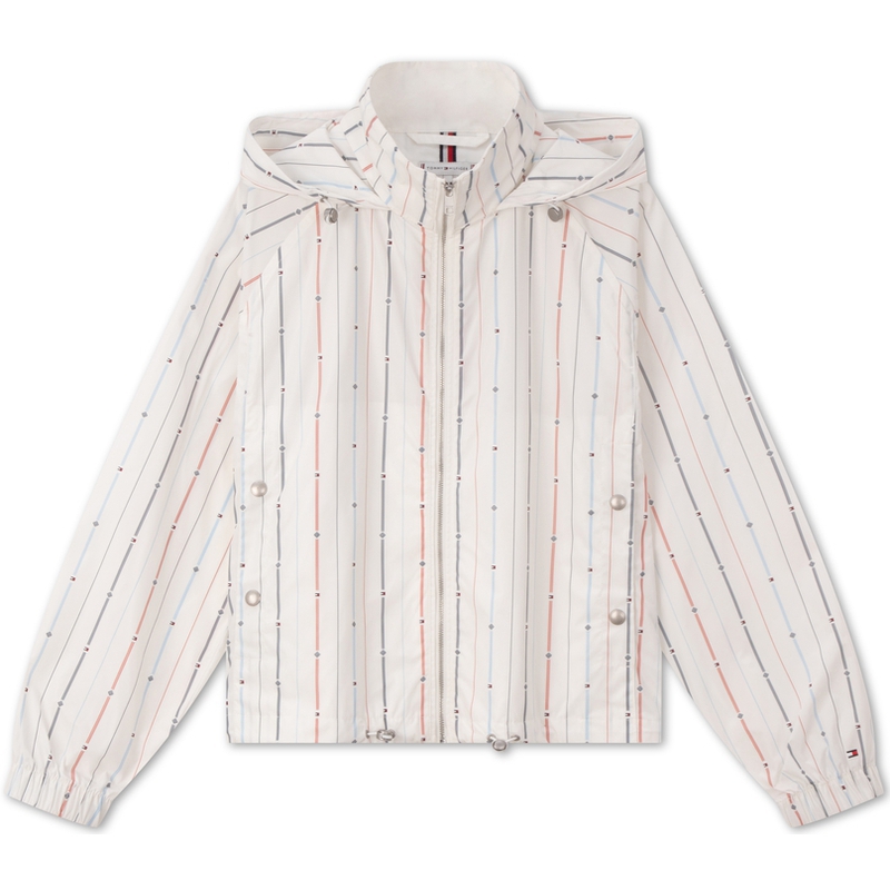 Tommy Hilfiger Женская куртка в белую полоску, White Stripes 01S
Tommy Hilfiger Женская куртка в белую полоску, White Stripes 01S