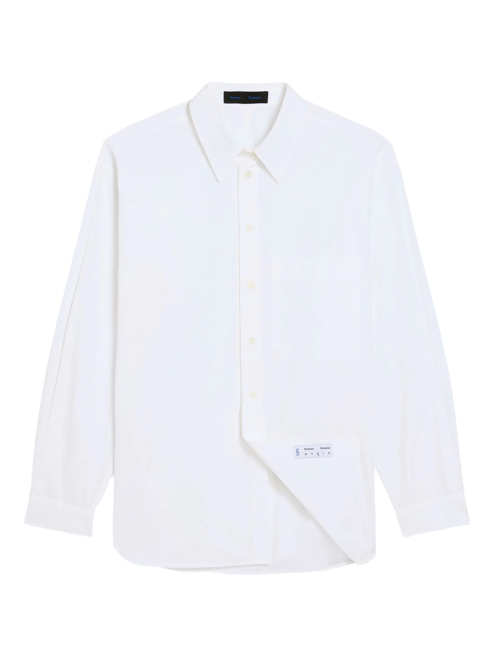 Поплиновая рубашка Simon Proenza Schouler, белый
Поплиновая рубашка Simon Proenza Schouler, белый