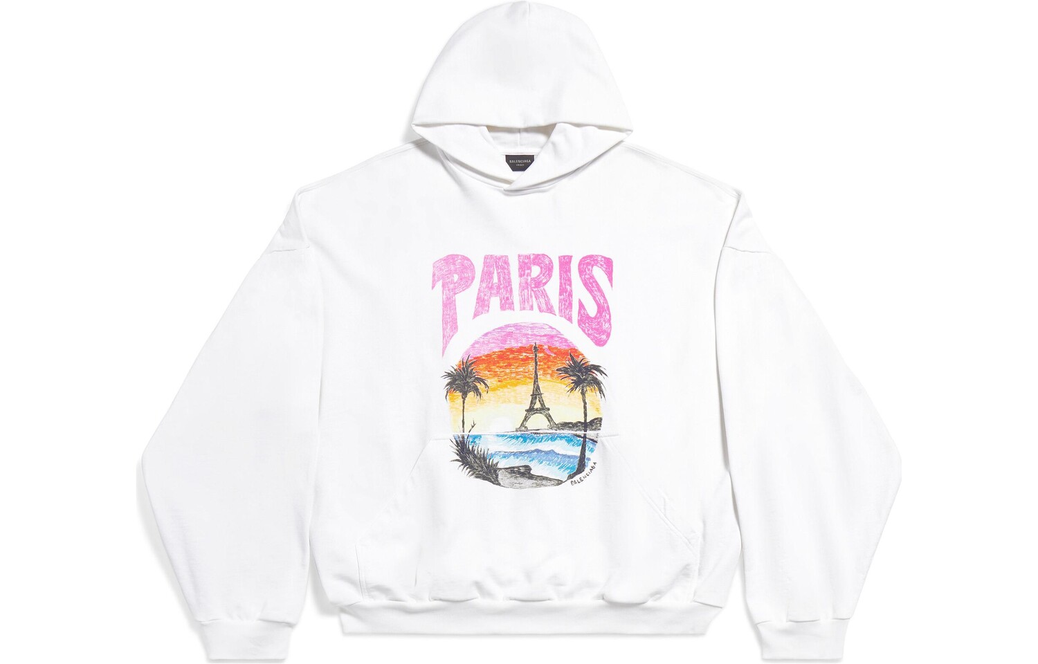 Толстовка женская Balenciaga, белый
Толстовка женская Balenciaga, белый