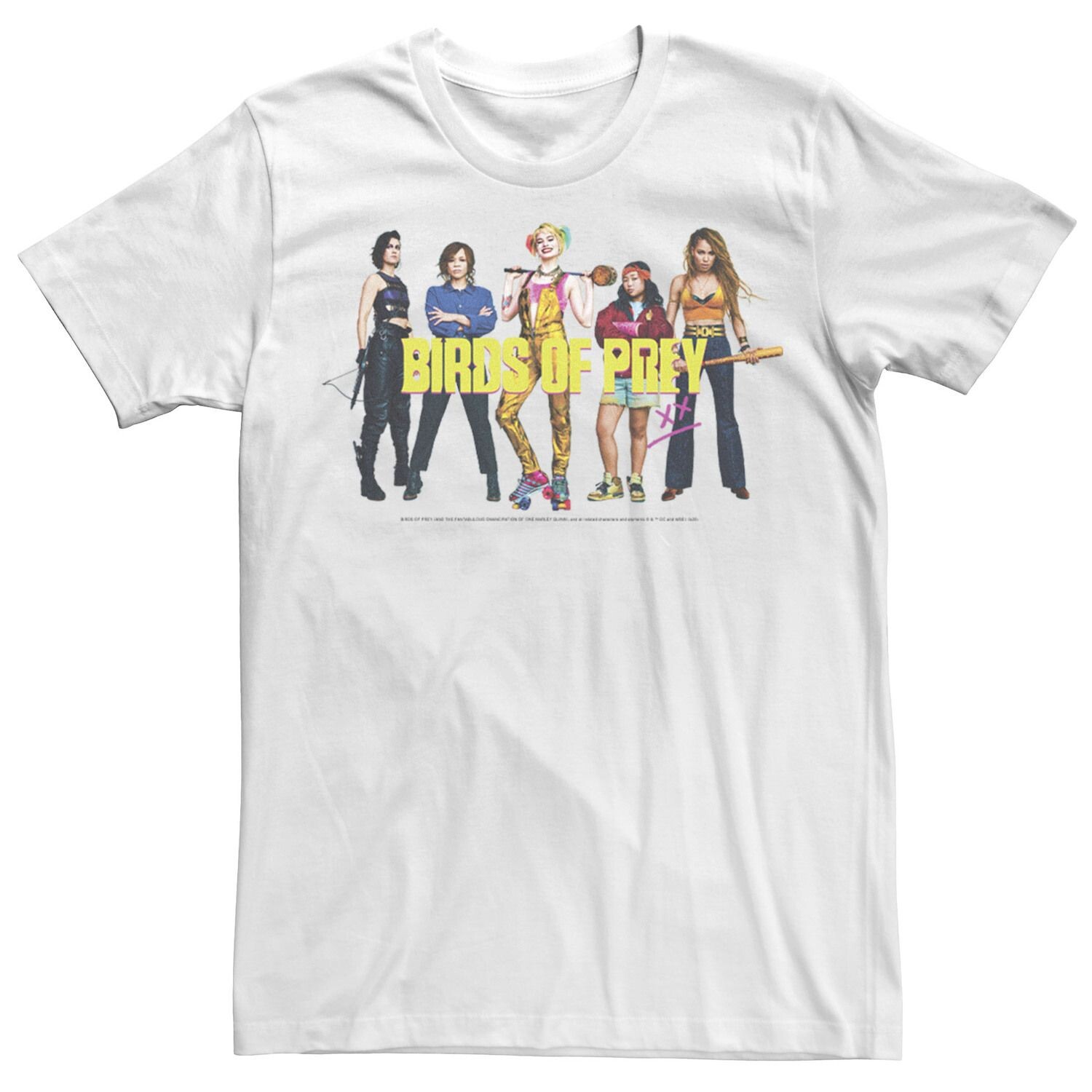Мужская футболка с групповым портретом для девочек «Хищные птицы» DC Comics
Мужская футболка с групповым портретом для девочек «Хищные птицы» DC Comics