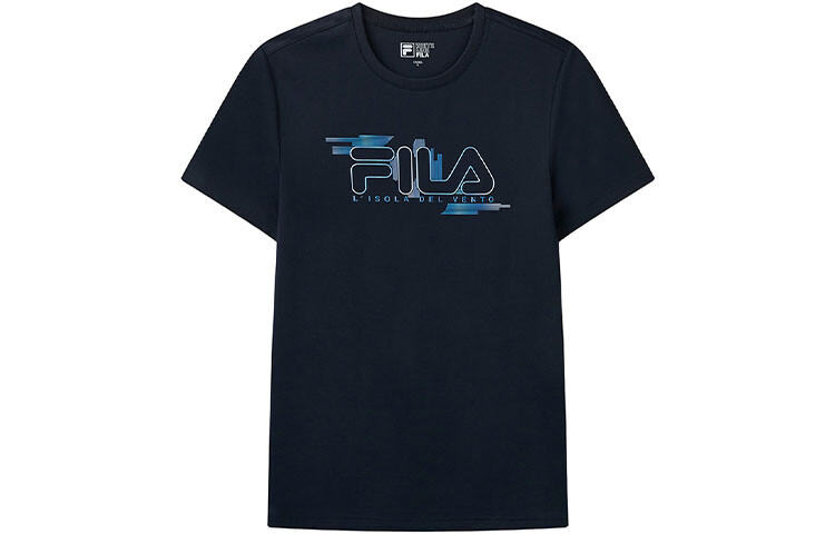 Футболка мужская темно-синяя Fila, цвет Legend Blue
Футболка мужская темно-синяя Fila, цвет Legend Blue