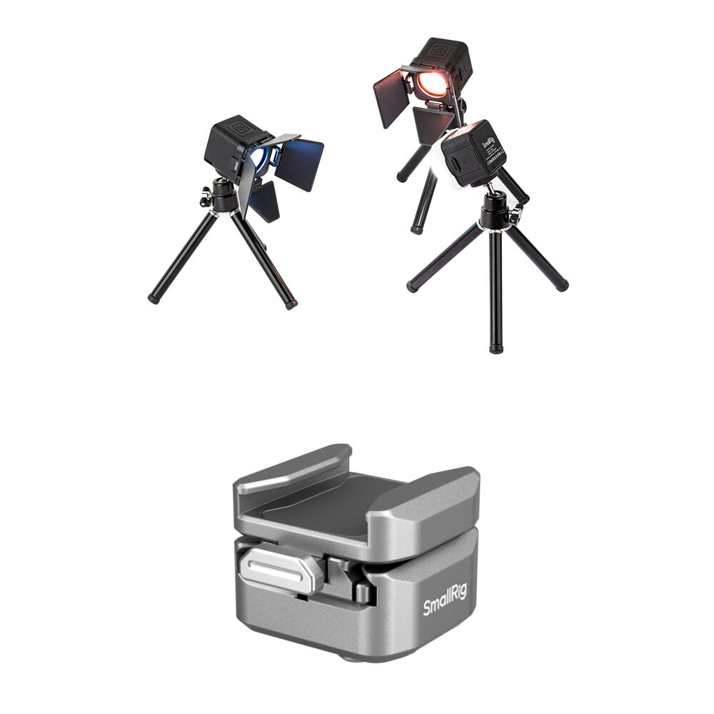 Комплект из 3 мини-светодиодов SmallRig RM01 с быстросъемным креплением-приемником
Комплект из 3 мини-светодиодов SmallRig RM01 с быстросъемным креплением-приемником