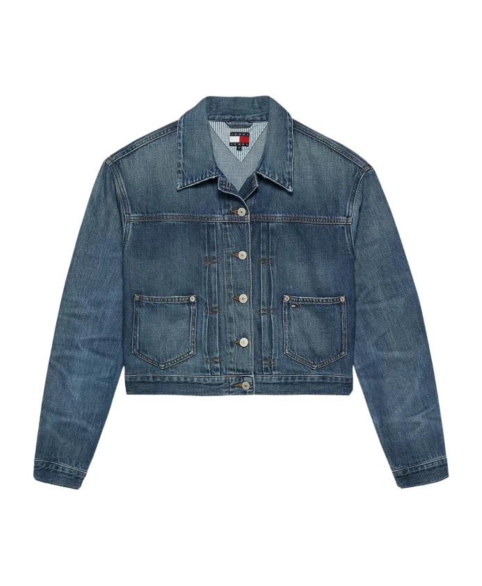 Плиссированная куртка дальнобойщика Tommy Jeans, синий
Плиссированная куртка дальнобойщика Tommy Jeans, синий