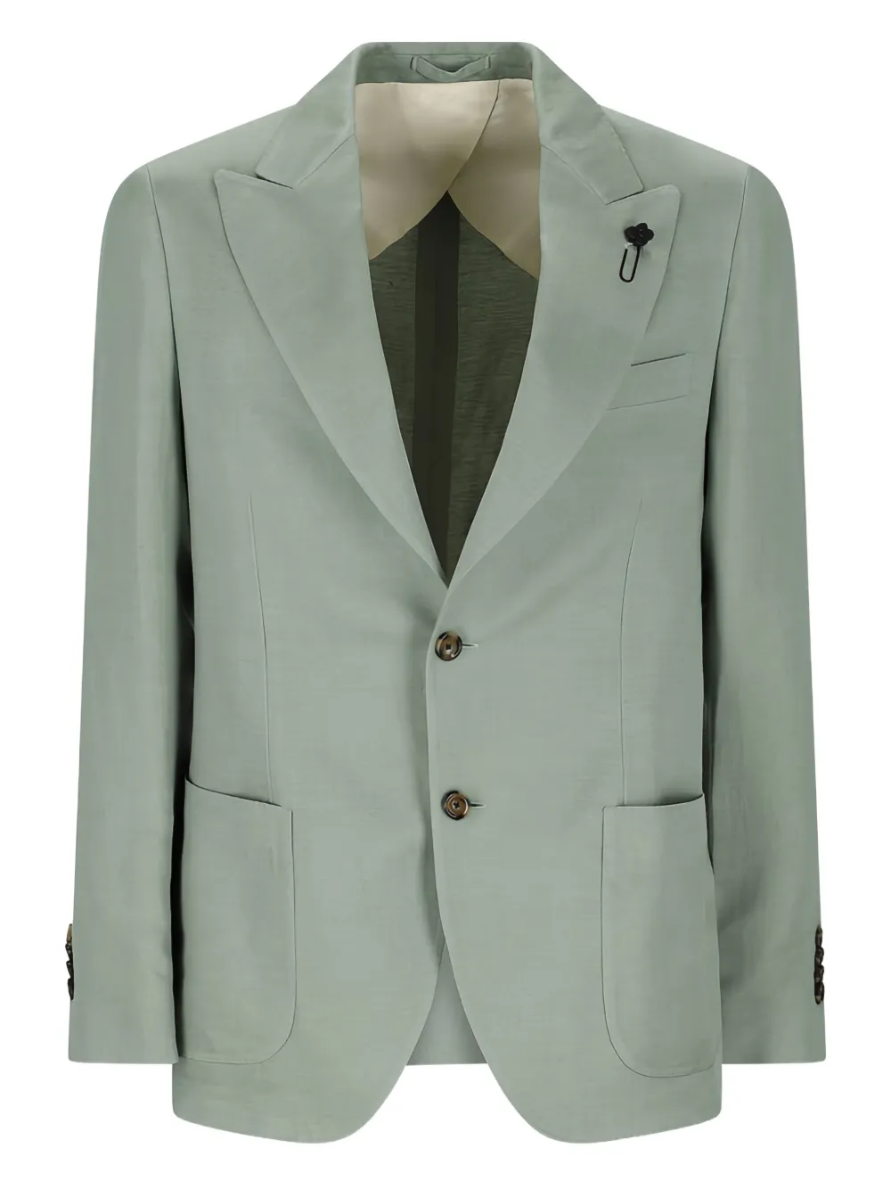 Жакет с накладными карманами Lardini, зеленый
Жакет с накладными карманами Lardini, зеленый