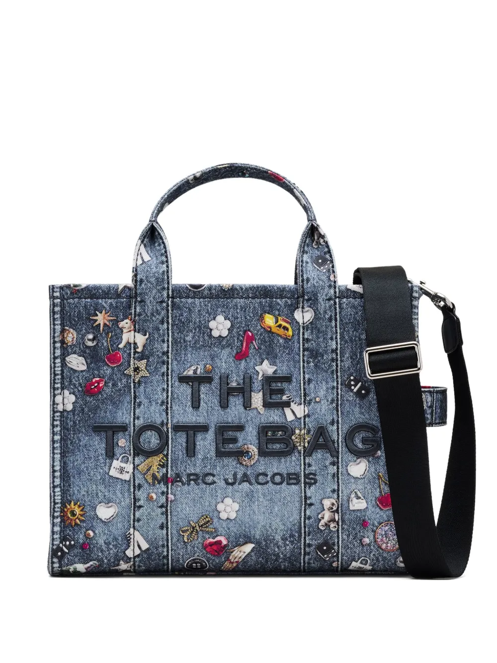 Сумка Tote Trompe среднего размера Marc Jacobs, синий
Сумка Tote Trompe среднего размера Marc Jacobs, синий