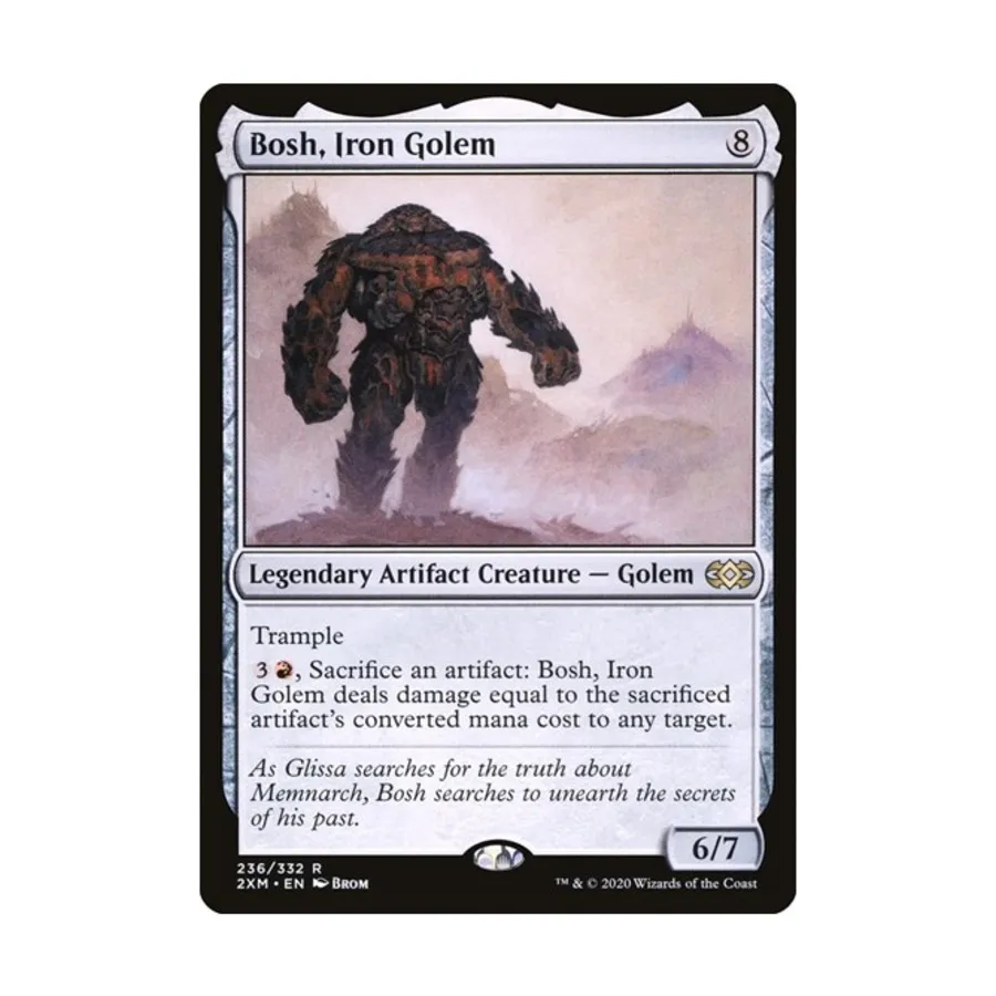 CCG Бош, Железный Голем (клавиша R), MTG - Double Masters
CCG Бош, Железный Голем (клавиша R), MTG - Double Masters