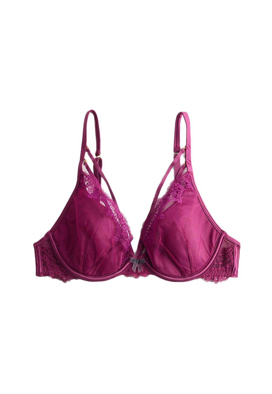 Бюстгальтер Marks & Spencer MAGDA EMBROIDERED WIRED PLUNGE, Dark Magenta/Berry
Бюстгальтер Marks & Spencer MAGDA EMBROIDERED WIRED PLUNGE, Dark Magenta/Berry