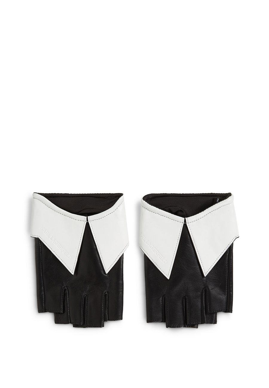 Перчатки KARL LAGERFELD COLLAR, Black/White/Black
Перчатки KARL LAGERFELD COLLAR, Black/White/Black