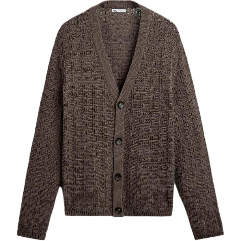 Трикотаж Мужской Темно-Хорек Цвет ZARA, Темная Норка 
Трикотаж Мужской Темно-Хорек Цвет ZARA, Темная Норка