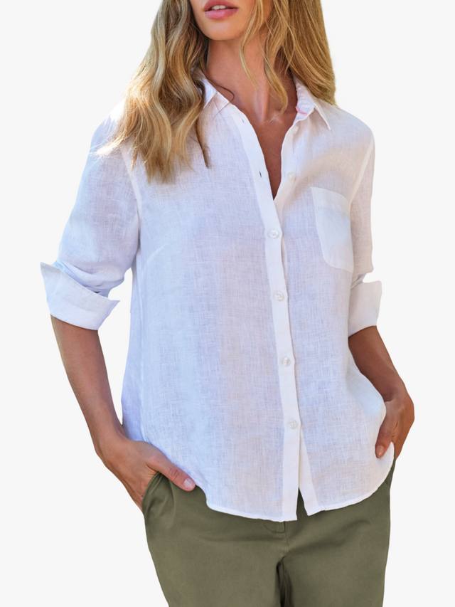 Льняная футболка с длинным рукавом Pure Collection, белый
Льняная футболка с длинным рукавом Pure Collection, белый