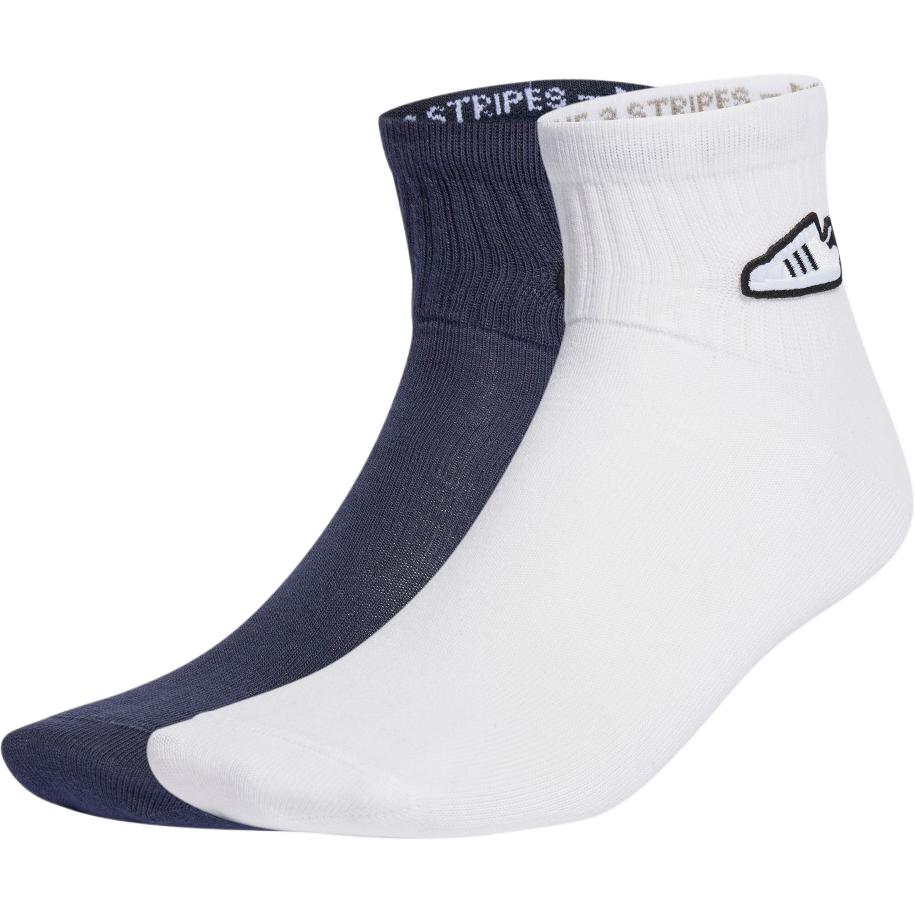Носки Mid-Calf Unisex, 2 пары Adidas, 2 pack (белый+темно темно-синий)
Носки Mid-Calf Unisex, 2 пары Adidas, 2 pack (белый+темно темно-синий)