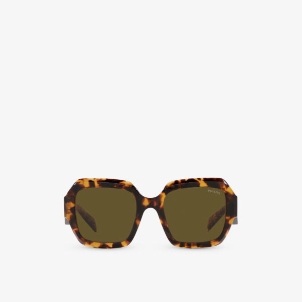 Солнцезащитные очки PR 28ZS в квадратной оправе из ацетата Prada, зеленый
Солнцезащитные очки PR 28ZS в квадратной оправе из ацетата Prada, зеленый