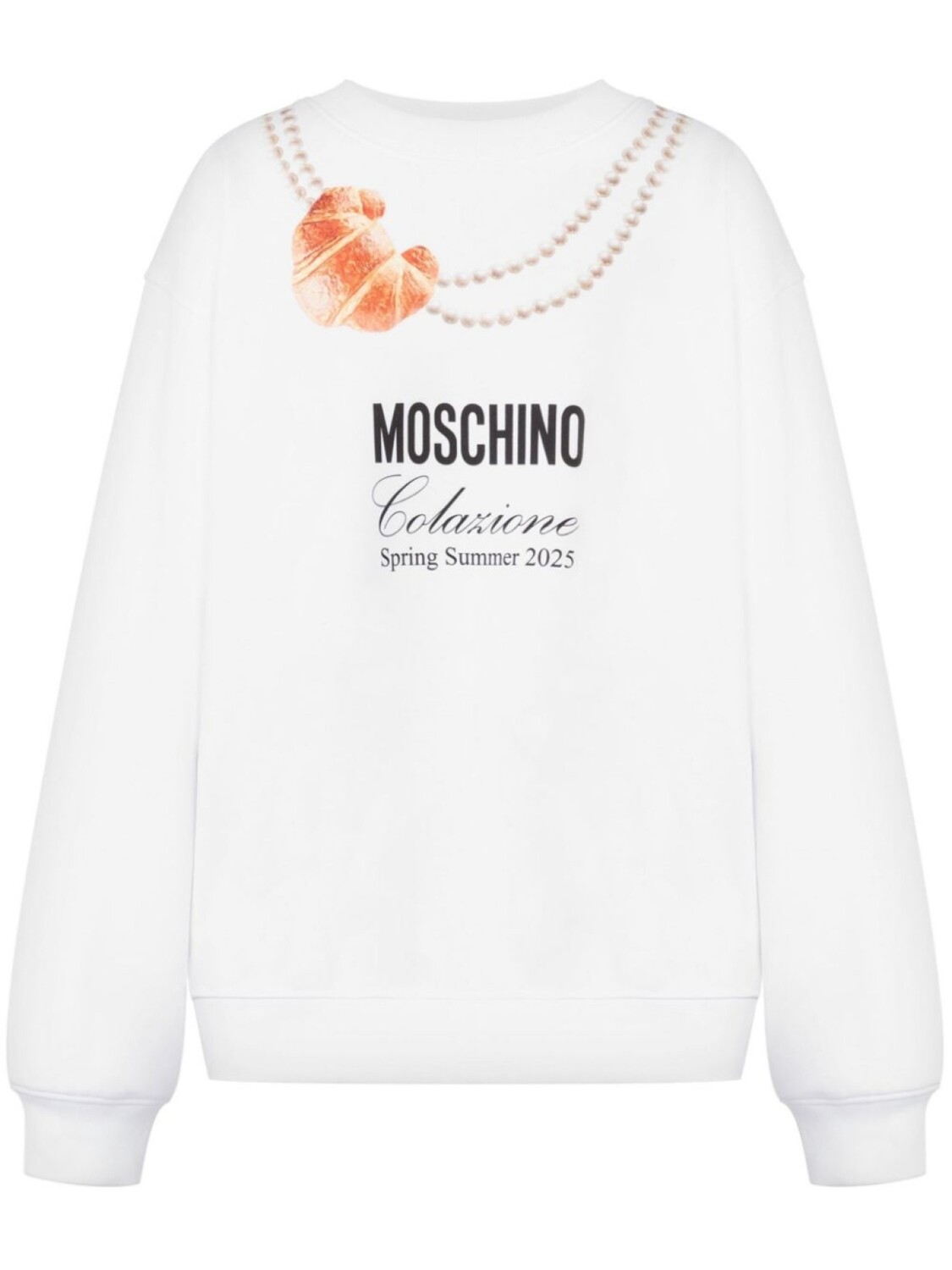 Толстовка с принтом Moschino, белый
Толстовка с принтом Moschino, белый