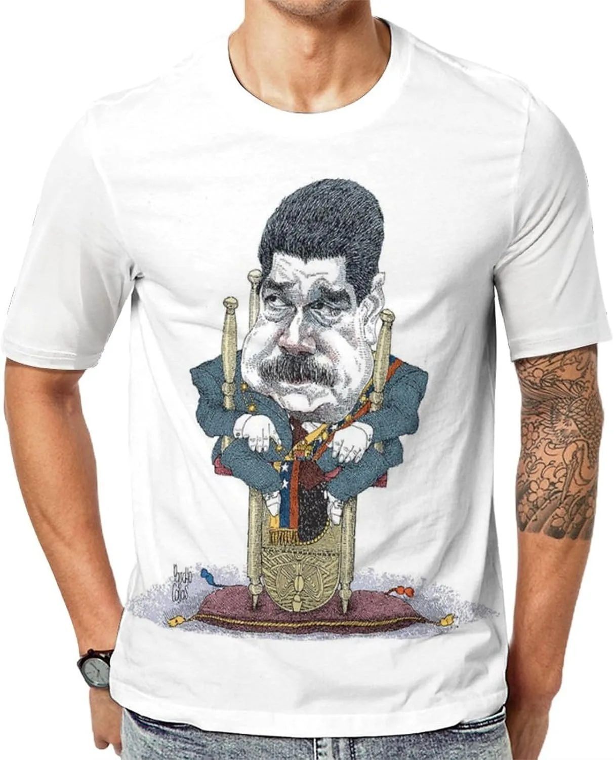 Футболка Nicolas Maduro мужская с коротким рукавом Wzsxbfsn
Футболка Nicolas Maduro мужская с коротким рукавом Wzsxbfsn