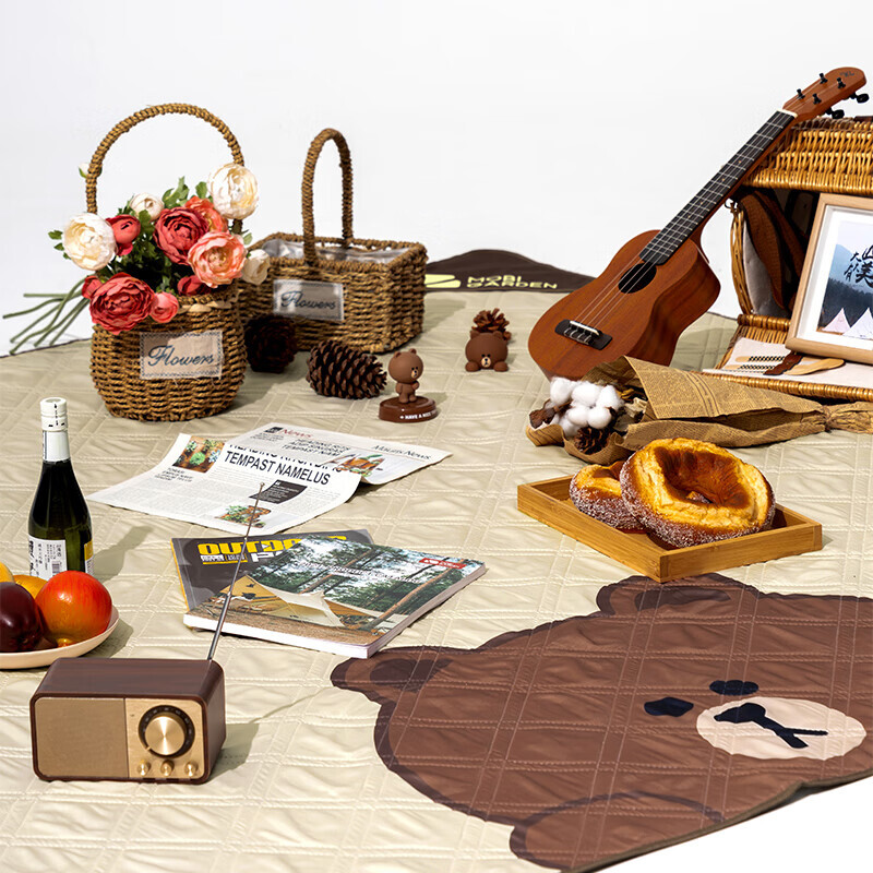 Mobi GardenLine Friends портативный коврик для пикника на открытом воздухе для кемпинга NX21663001 Brown Bear Beige
Mobi GardenLine Friends портативный коврик для пикника на открытом воздухе для кемпинга NX21663001 Brown Bear Beige