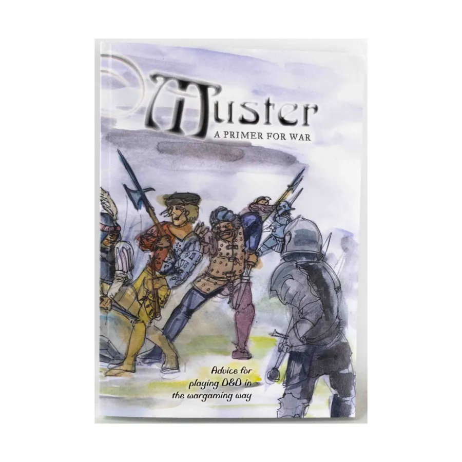 Muster - Advice for Playing D&D in the Wargaming Way, Roleplaying Games (Arkenstone Publishing), мягкая обложка
Muster - Advice for Playing D&D in the Wargaming Way, Roleplaying Games (Arkenstone Publishing), мягкая обложка