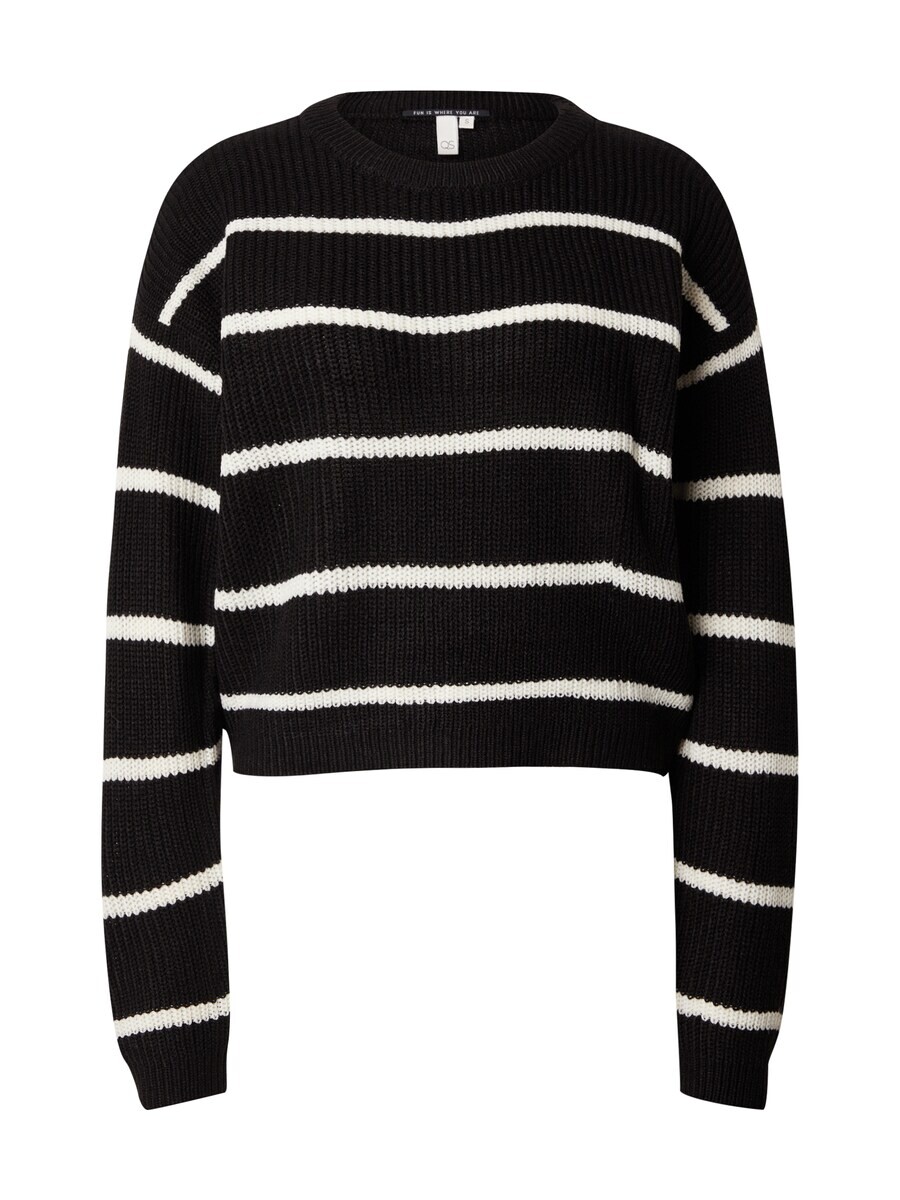 Тонкий вязаный свитер QS Sweater, черный
Тонкий вязаный свитер QS Sweater, черный