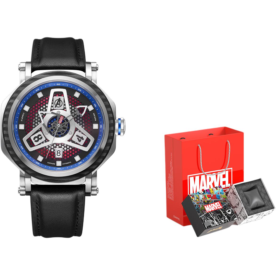 MARVEL Часы Hero Collection Automatic Mechanical Movement Rubber Band Strap Watch Men's Watch Black Dial
MARVEL Часы Hero Collection Automatic Mechanical Movement Rubber Band Strap Watch Men's Watch Black Dial
