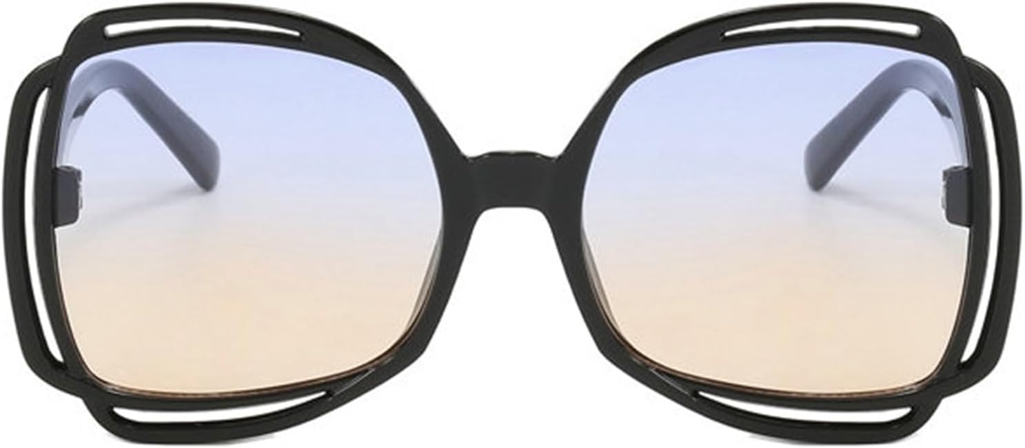 Willochra Модные солнцезащитные очки большого размера для женщин, дизайнерские ретро-очки квадратной формы с градиентным переходом цвета, женские очки в двойной крупной оправе, C3
Willochra Модные солнцезащитные очки большого размера для женщин, дизайнерские ретро-очки квадратной формы с градиентным переходом цвета, женские очки в двойной крупной оправе, C3