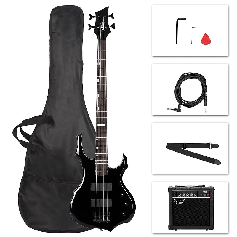 Басс гитара Glarry Burning Fire Electric Bass Guitar HH Pickups w/ 20W Amplifier Black
Басс гитара Glarry Burning Fire Electric Bass Guitar HH Pickups w/ 20W Amplifier Black