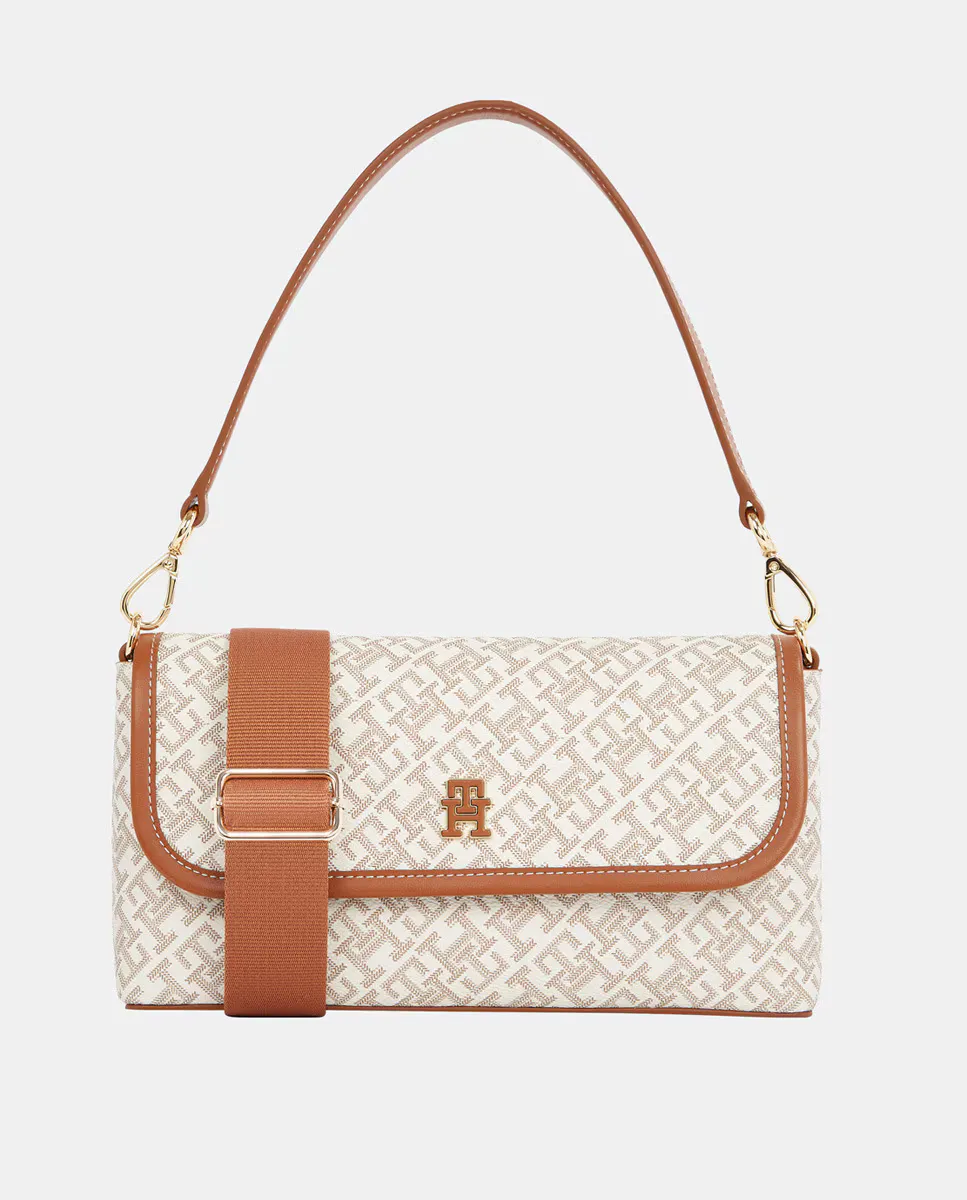 Коричневая женская сумка через плечо с монограммой Tommy Hilfiger, коричневый
Коричневая женская сумка через плечо с монограммой Tommy Hilfiger, коричневый