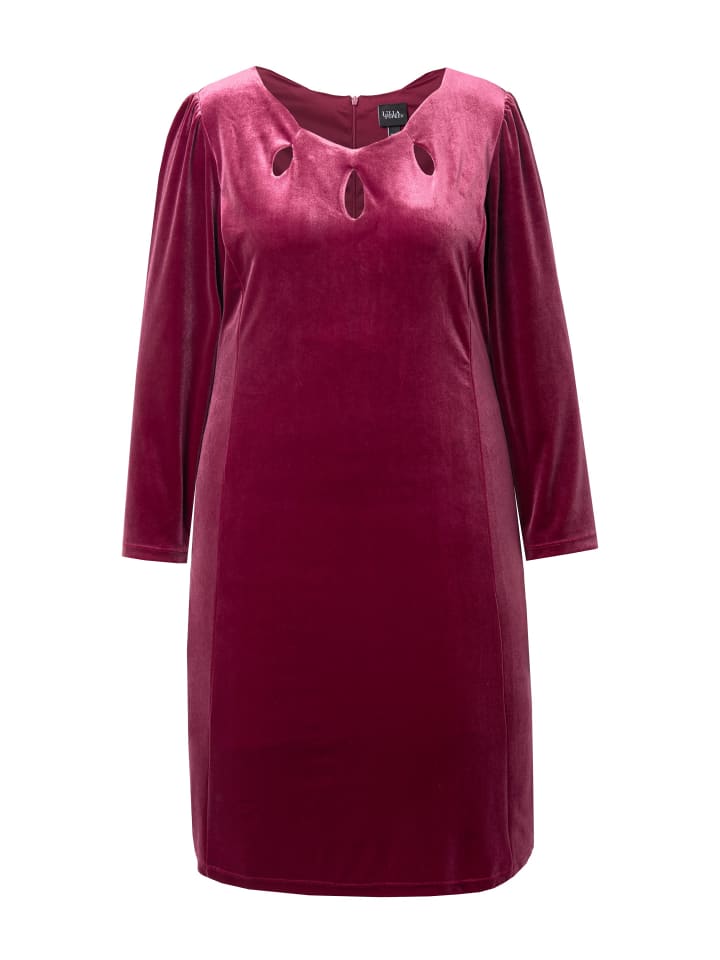 Платье миди темно-вишневого цвета Ulla Popken
Платье миди темно-вишневого цвета Ulla Popken