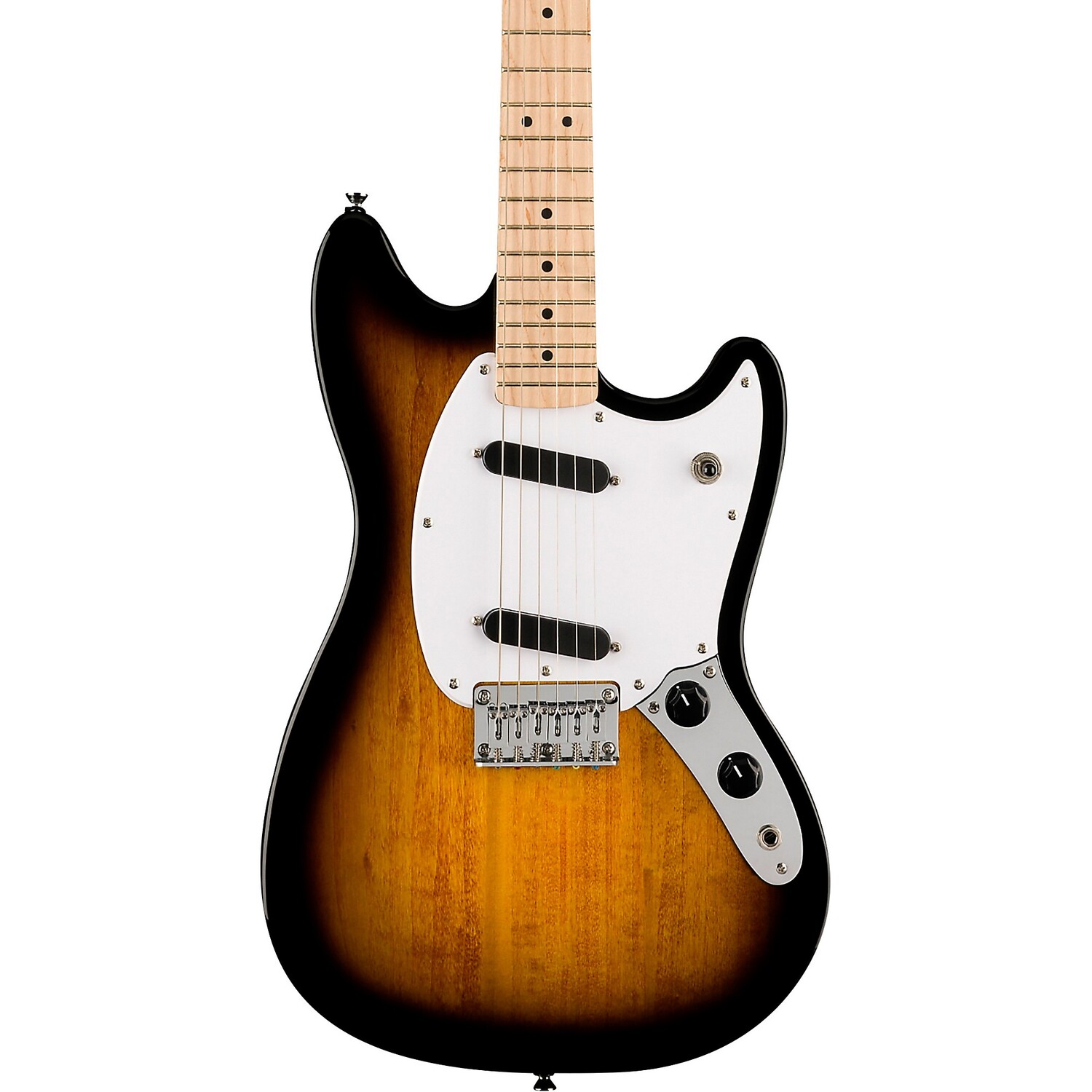 Электрогитара Squier Sonic Mustang с кленовой накладкой, 2 цвета, Sunburst 
Электрогитара Squier Sonic Mustang с кленовой накладкой, 2 цвета, Sunburst