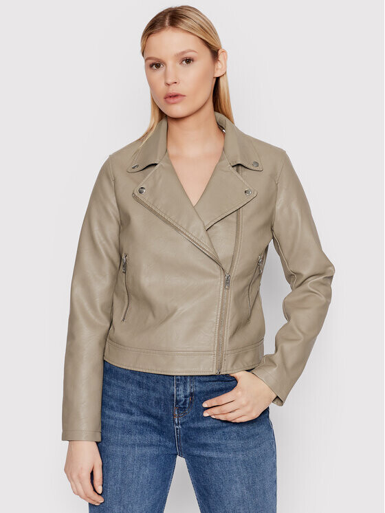 Куртка из искусственной кожи стандартного кроя Jjxx, серый
Куртка из искусственной кожи стандартного кроя Jjxx, серый