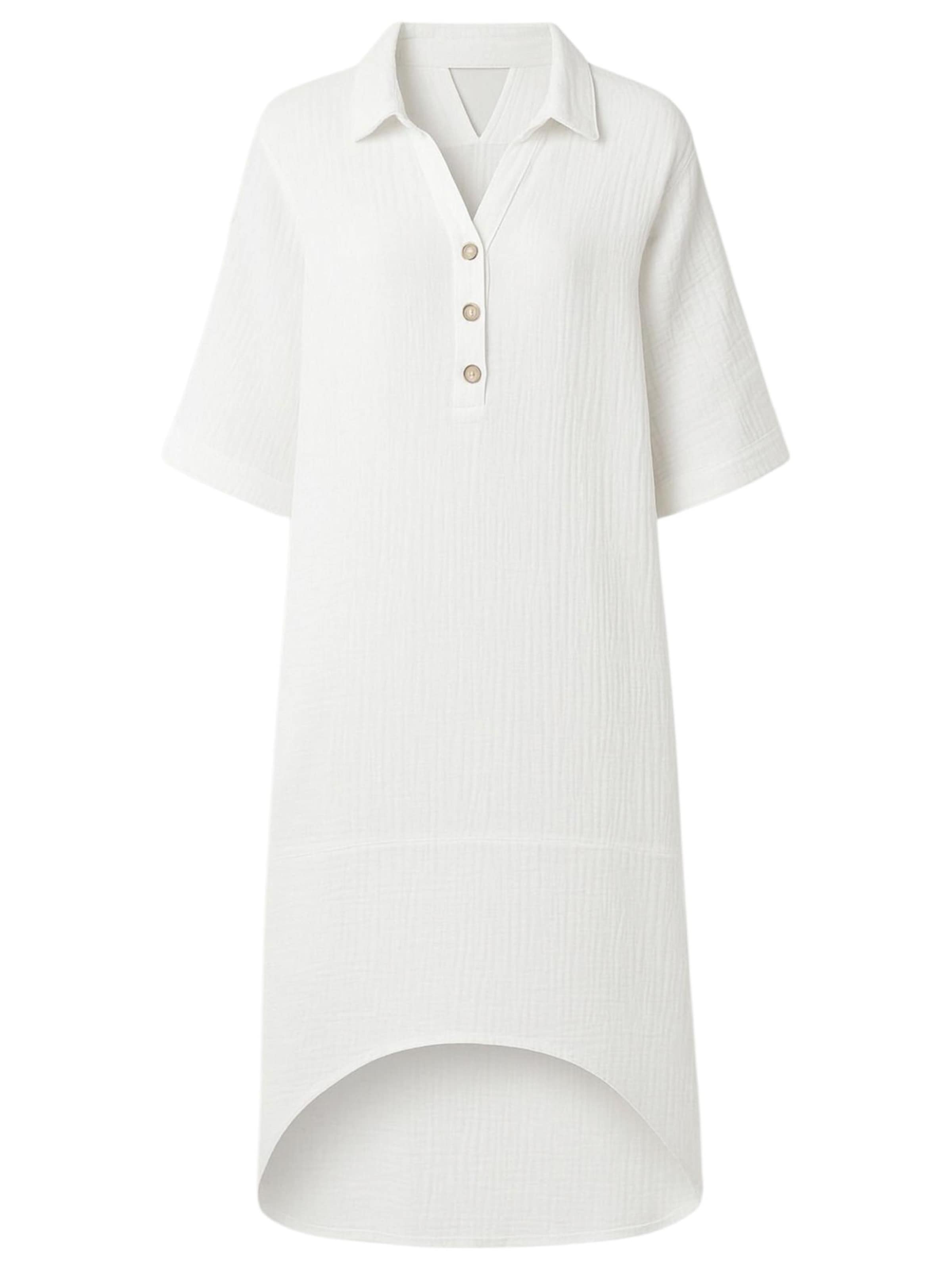 WENOR Платье-рубашка 'Mira' в белом цвете
WENOR Платье-рубашка 'Mira' в белом цвете