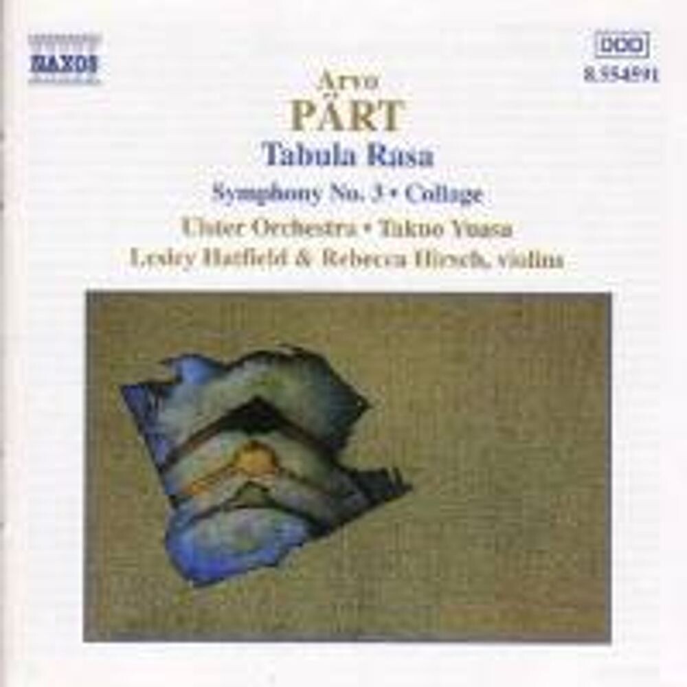 Диск CD Part:Symphony 3,Tabula Rasa(CD) - Arvo Pärt, Takuo Yuasa, Lesley Hatfield, Rebecca Hirsch, Ulster Orchestra
Диск CD Part:Symphony 3,Tabula Rasa(CD) - Arvo Pärt, Takuo Yuasa, Lesley Hatfield, Rebecca Hirsch, Ulster Orchestra