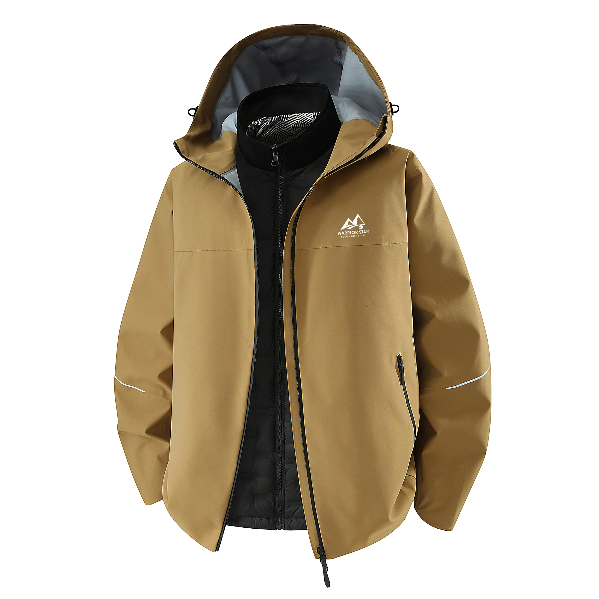 Ветровка Unisex с капюшоном для умеренной работы WARRIOR, mocha
Ветровка Unisex с капюшоном для умеренной работы WARRIOR, mocha