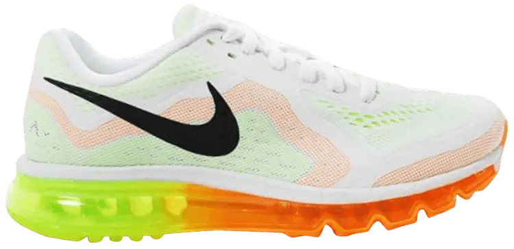 Кроссовки Nike Air Max 2014 'White Atomic Mango Volt', белый
Кроссовки Nike Air Max 2014 'White Atomic Mango Volt', белый