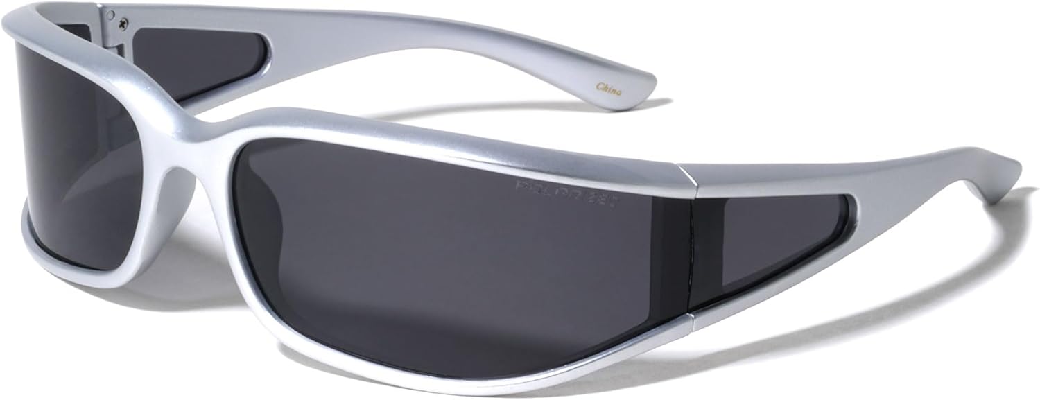 Поляризованные футуристические солнцезащитные очки с увеличенными боковыми линзами овальной формы, модные, для мужчин и женщин, с защитой от УФ-излучения UV400 Sunglasses Luxe, Gray
Поляризованные футуристические солнцезащитные очки с увеличенными боковыми линзами овальной формы, модные, для мужчин и женщин, с защитой от УФ-излучения UV400 Sunglasses Luxe, Gray