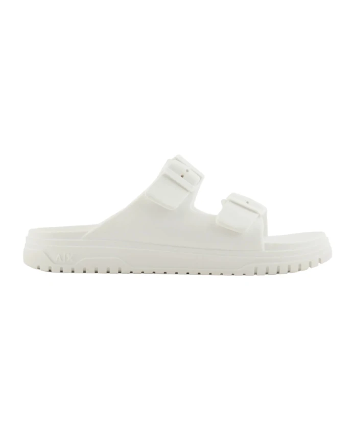 Мужские сандалии из ацетата Armani Exchange, белый
Мужские сандалии из ацетата Armani Exchange, белый