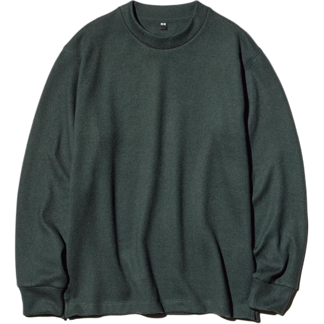 UNIQLO Толстовка мужская темно-зеленая
UNIQLO Толстовка мужская темно-зеленая