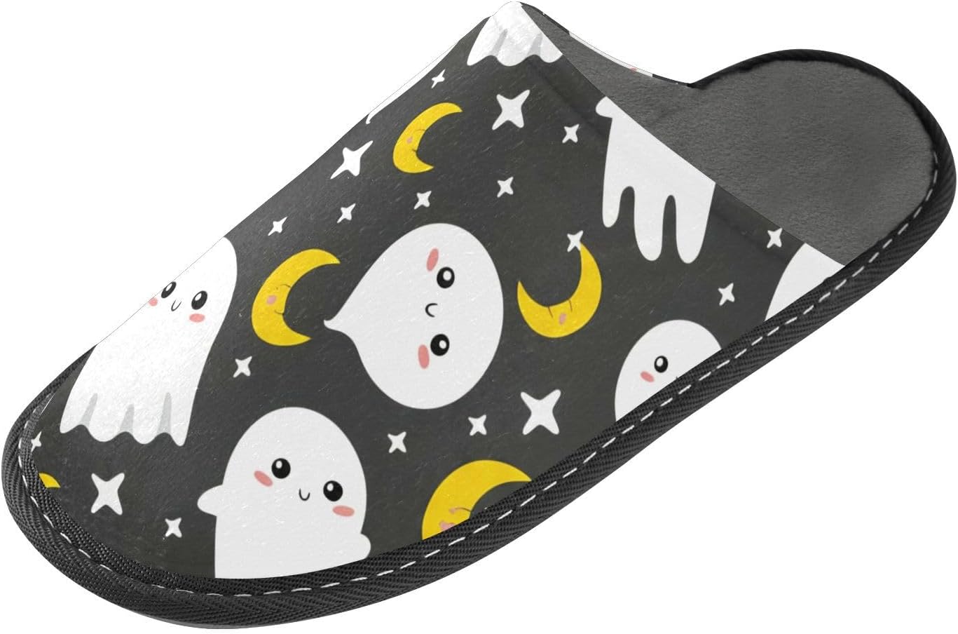 FRMG Милые Хэллоуинские Тапочки с Призраком, Луной и Звездами, Пушистые, с Подошвой из ПВХ, Удобные для Дома и Улицы A2304585, A2304585a
FRMG Милые Хэллоуинские Тапочки с Призраком, Луной и Звездами, Пушистые, с Подошвой из ПВХ, Удобные для Дома и Улицы A2304585, A2304585a