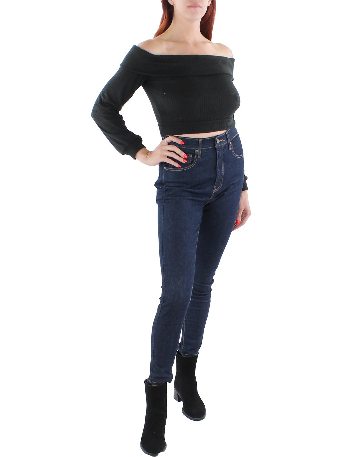 Женский вязаный свитер с открытыми плечами для юниоров Kingston Grey, черный
Женский вязаный свитер с открытыми плечами для юниоров Kingston Grey, черный