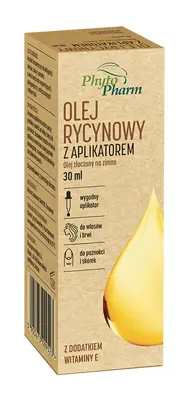 Olej Rycynowy z Aplikatoremподготовка к волосам и ногтям, 30 ml