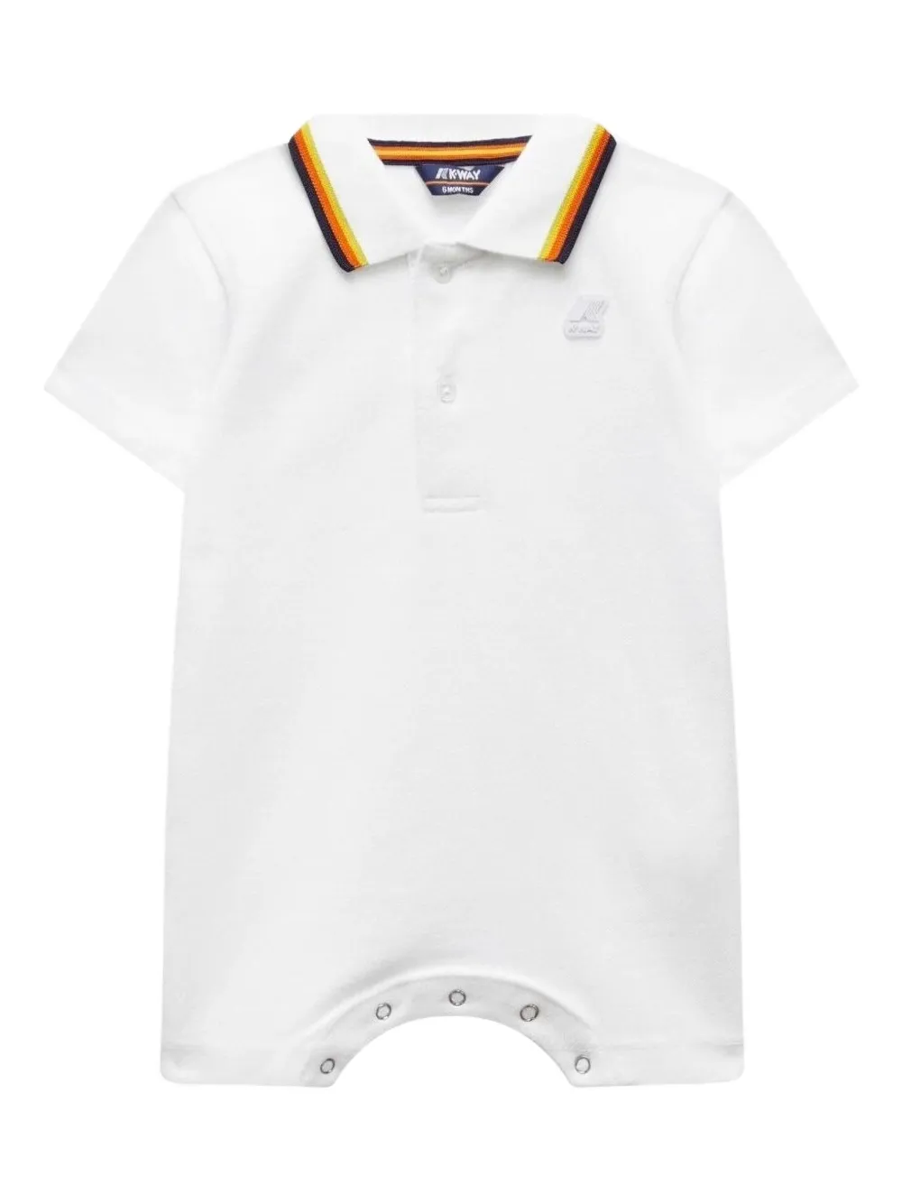 Боди-поло с полосками K-Way, белый
Боди-поло с полосками K-Way, белый