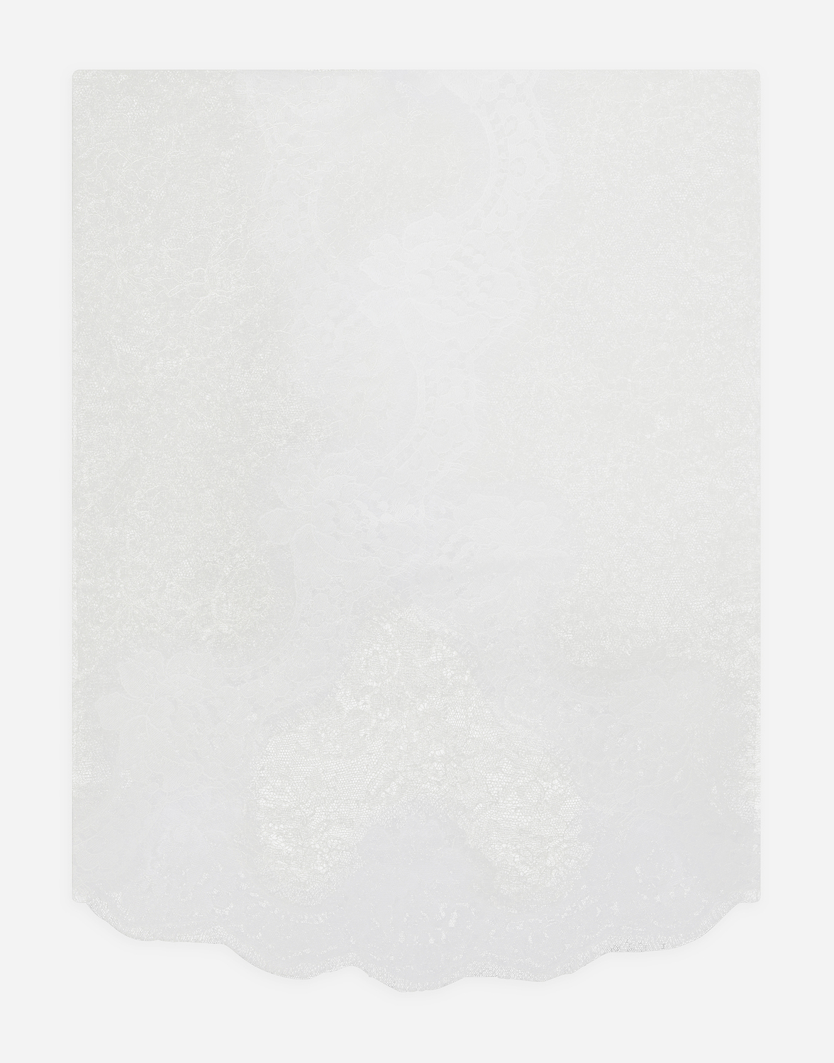 Кружевная овальная вуаль Dolce&Gabbana, белый
Кружевная овальная вуаль Dolce&Gabbana, белый