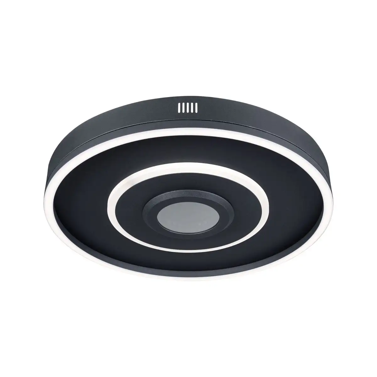 Светодиодный потолочный светильник Paulmann "Spaceglow Four RGB+ 320lm / 800lm 230V 22W matt black", 1 лампочка, с регулировкой яркости Ø 39,0 см, Высота: 5,0 см, черный
Светодиодный потолочный светильник Paulmann "Spaceglow Four RGB+ 320lm / 800lm 230V 22W matt black", 1 лампочка, с регулировкой яркости Ø 39,0 см, Высота: 5,0 см, черный