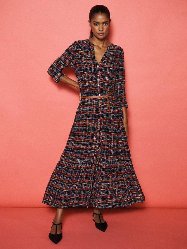 Платье BOYD Avery Tweed из чистого шелка NRBY, Multi
Платье BOYD Avery Tweed из чистого шелка NRBY, Multi
