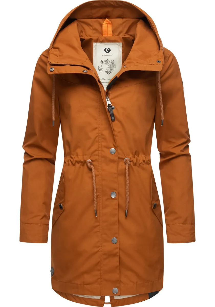 Парка Ragwear "Canny", с капюшоном, стильная переходная куртка с большим капюшоном, цвет Zimt
Парка Ragwear "Canny", с капюшоном, стильная переходная куртка с большим капюшоном, цвет Zimt