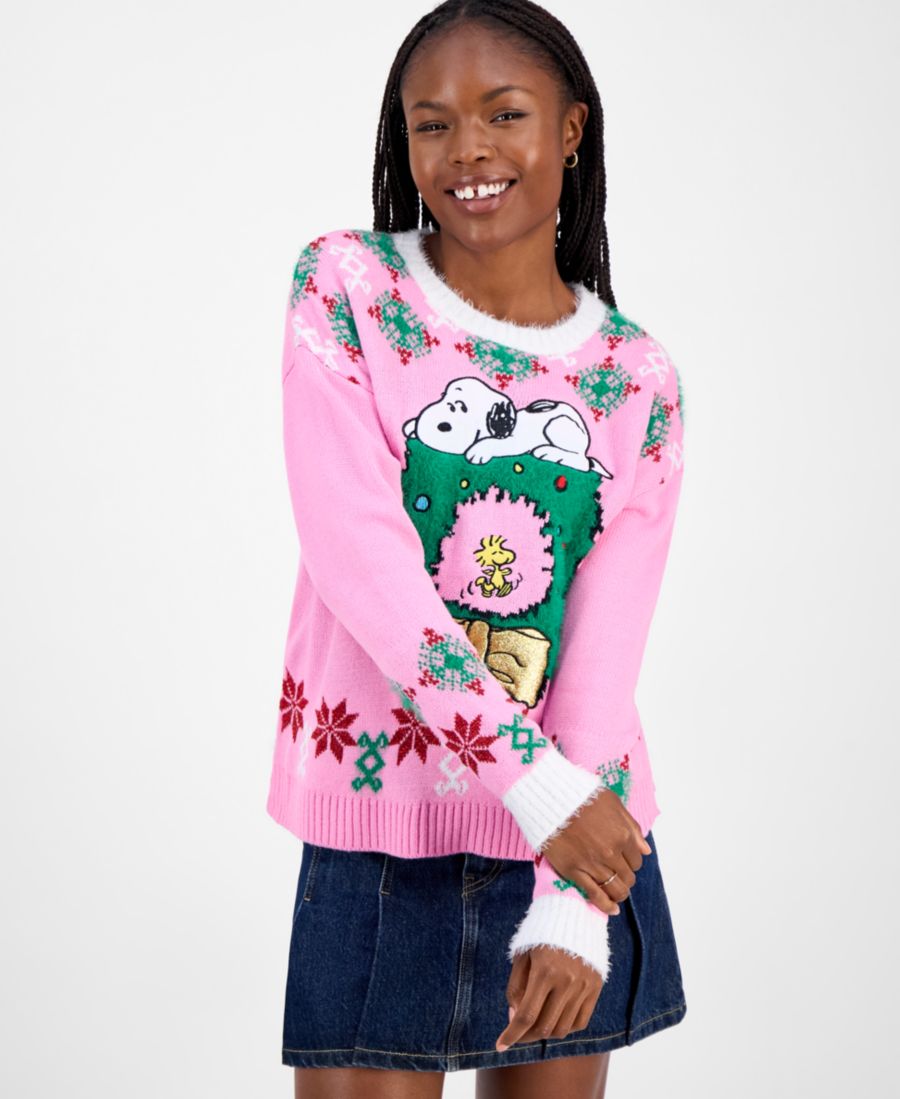 Детский свитер с венком Снупи Hooked Up by IOT, Pink
Детский свитер с венком Снупи Hooked Up by IOT, Pink