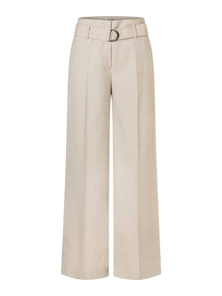 Брюки из ткани смесовой вискозы, пыльный меланж More & More
Брюки из ткани смесовой вискозы, пыльный меланж More & More