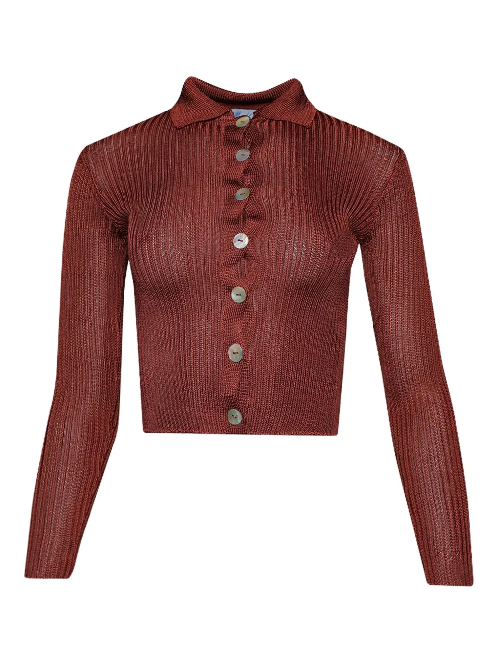 Кардиган в рубчик Calle Del Mar, коричневый
Кардиган в рубчик Calle Del Mar, коричневый