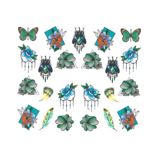 Наклейки для ногтей на водной основе БН №1180, Molly Lac
Наклейки для ногтей на водной основе БН №1180, Molly Lac