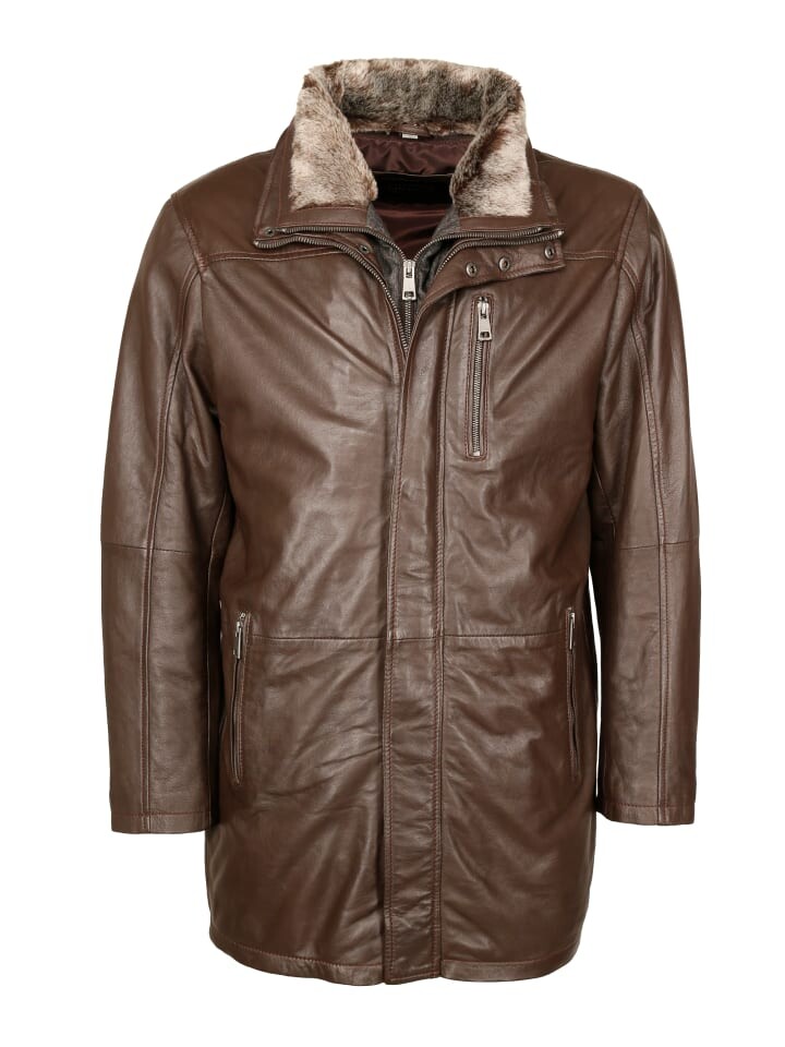 Кожаная куртка JCC Ledermantel 3102097Ecom, коричневый
Кожаная куртка JCC Ledermantel 3102097Ecom, коричневый