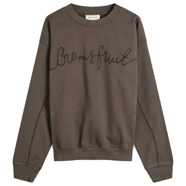 Свитшот с круглым вырезом и цепочным стежком для садового шланга Bram'S Fruit, Solid Charcoal
Свитшот с круглым вырезом и цепочным стежком для садового шланга Bram'S Fruit, Solid Charcoal